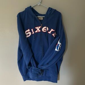 Hardwood Classic Sixers Zip up